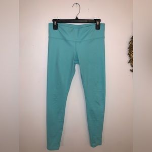 Light teal ALO leggings, size medium